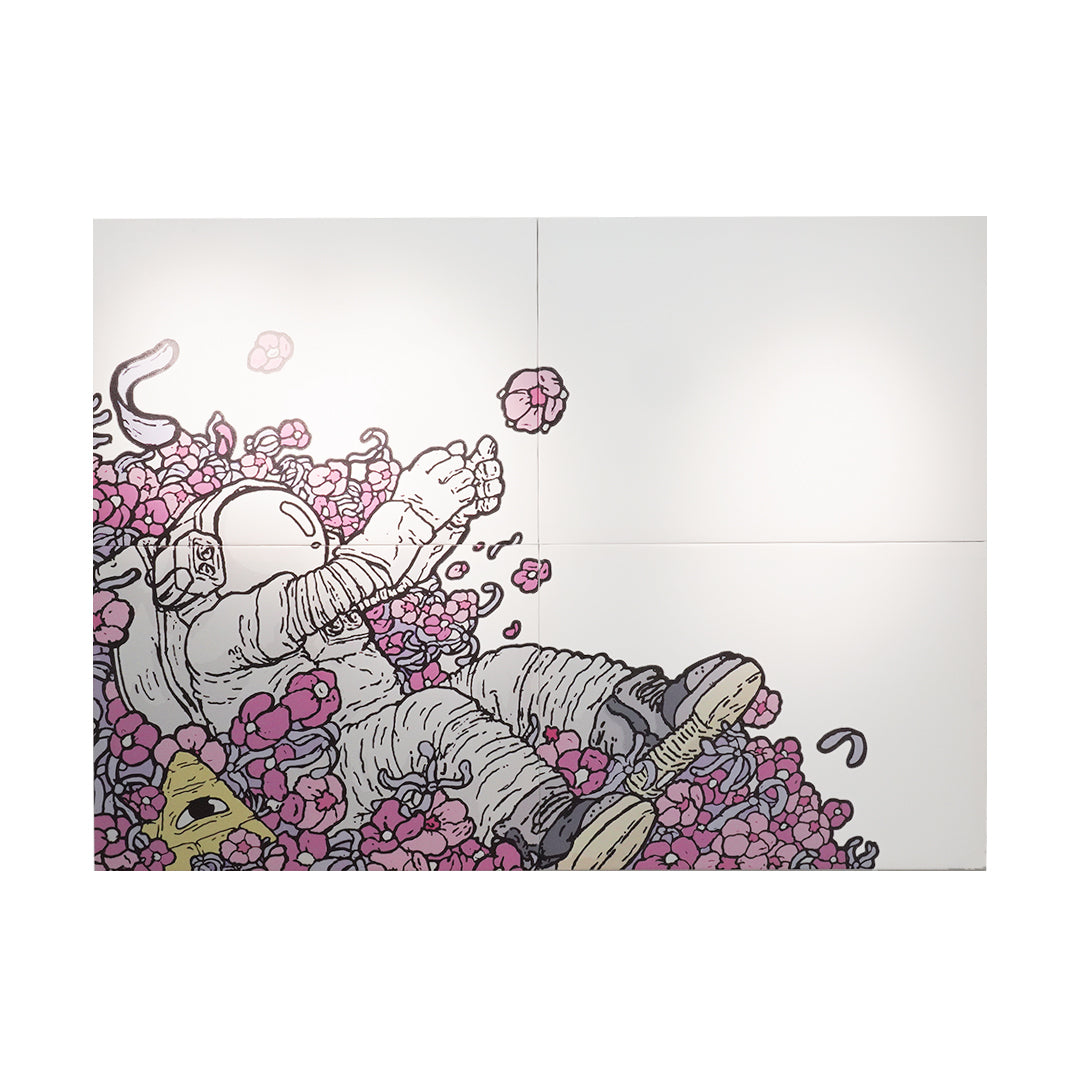 Missing Home from Paradise…What a Fool Chris Pyrate exhibition「CHERRY BLOSSOMS REGIFTED: FROM D.C. TO JAPAN」"