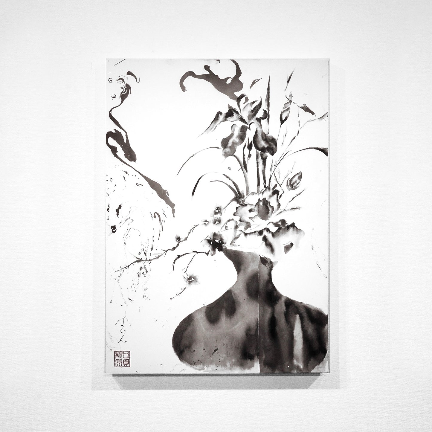 夏 "NAGON EXHIBITION「ink brush art -birth-」"