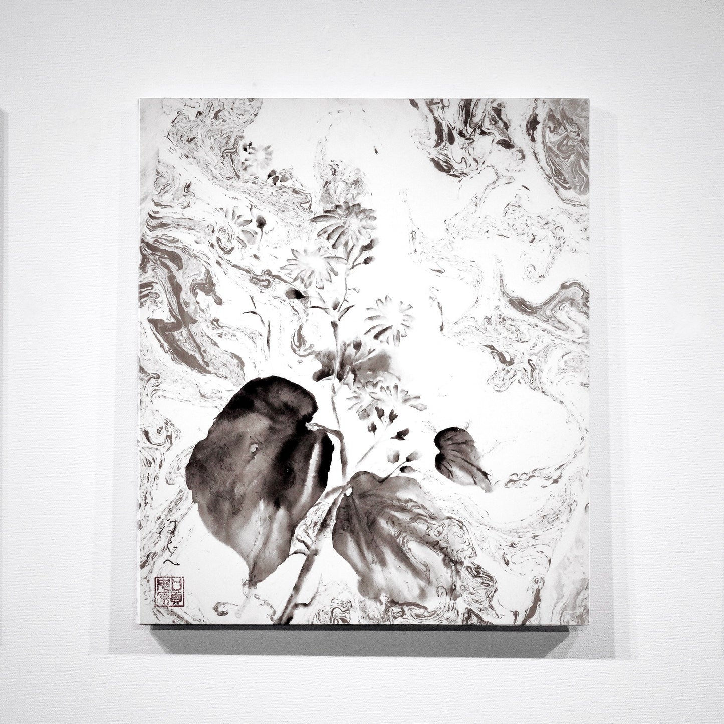 師走 "NAGON EXHIBITION「ink brush art -birth-」"