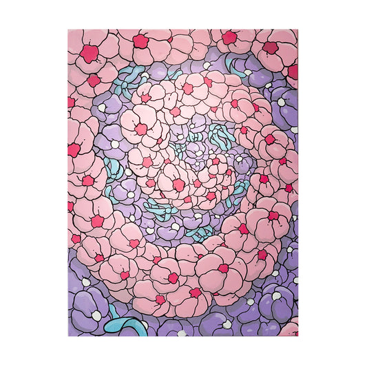 PYRATE'S PATTERN#2(SWIRL)　Chris Pyrate exhibition「CHERRY BLOSSOMS REGIFTED: FROM D.C. TO JAPAN」"