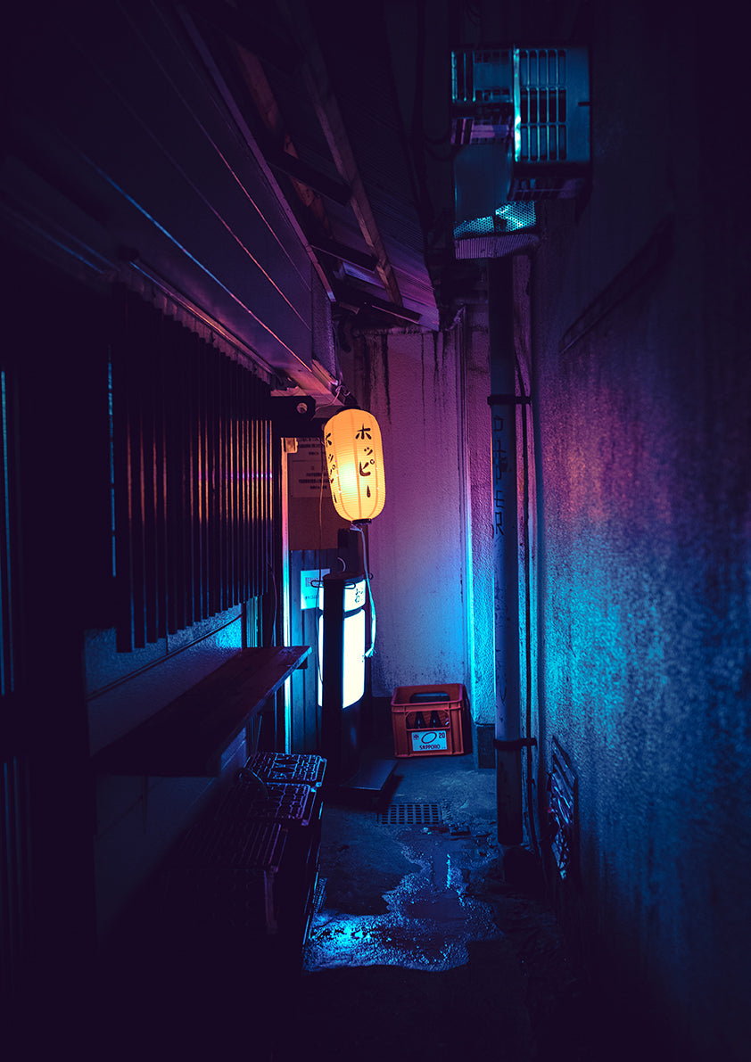 ”TO:KY:OO / Lonely Lantern”Liam Wong for exhibition "The Duality of Night"