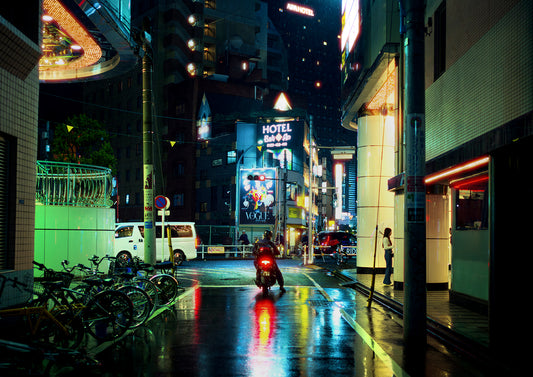 ”Night Ride”Liam Wong for exhibition "The Duality of Night"