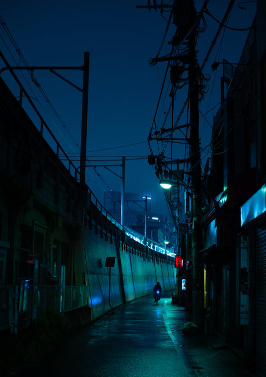 ”Nightfall in Okubo”Liam Wong for exhibition "The Duality of Night"