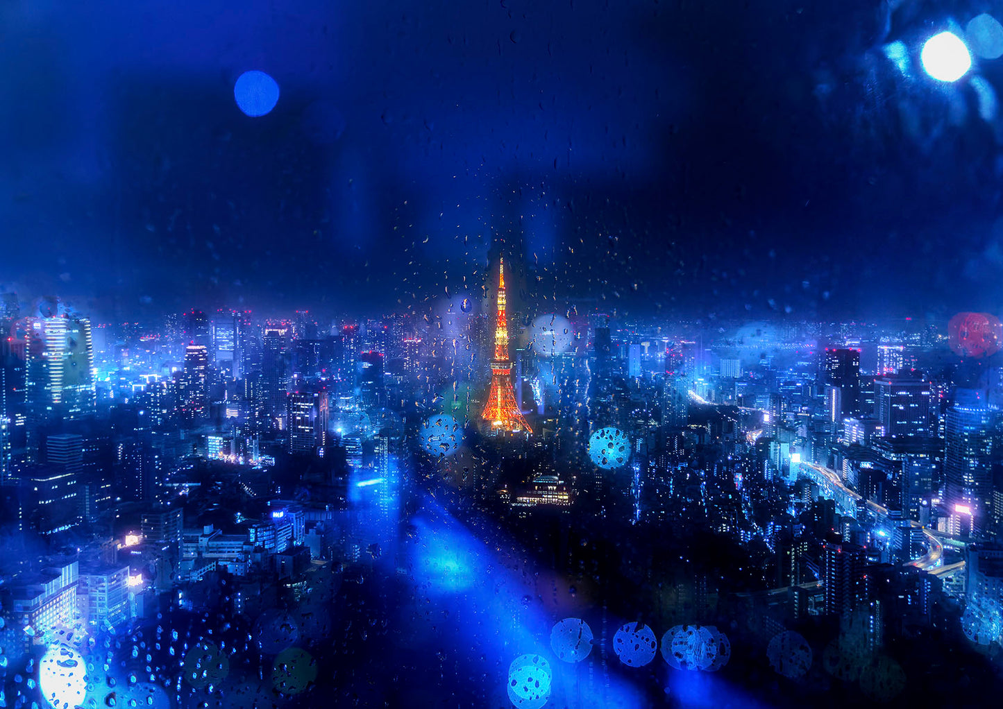 ”Tokyo Glow”Liam Wong for exhibition "The Duality of Night"